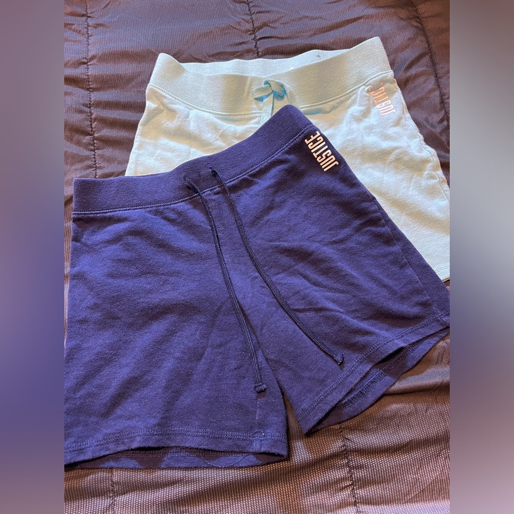2 pair justice shorts